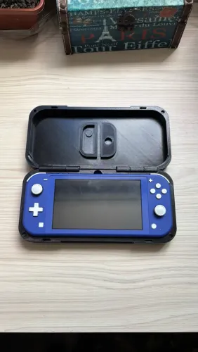 Nintendo switch lite desbloqueado + cartão sd + case