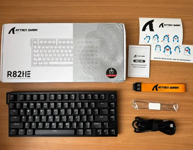Teclado - Attack shark R82 HE