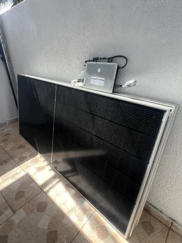 Kit 4 Placa Solar Bifacial