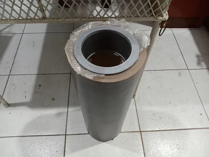 Rolo de vinil Adesivo Batoque 6"
