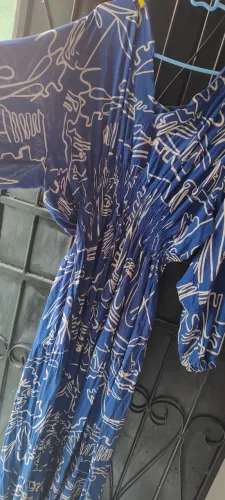 Vestido longo plus size
