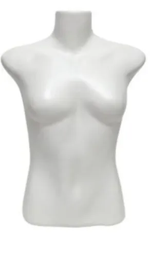 Manequim busto feminino para expor blusa. ( Contato *)
