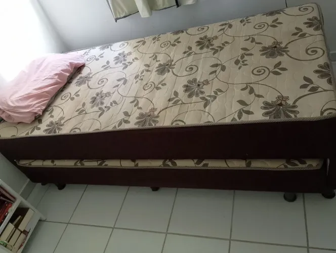 Cama solteiro conjugada Ortobom 