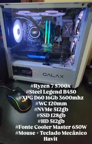 PC GAMER KIT RYZEN 5700x