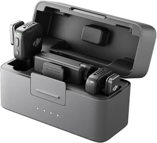 Microfone Sem Fio Original | DJI Mic Mini (2 microfones + 1 Receptor + Case)
