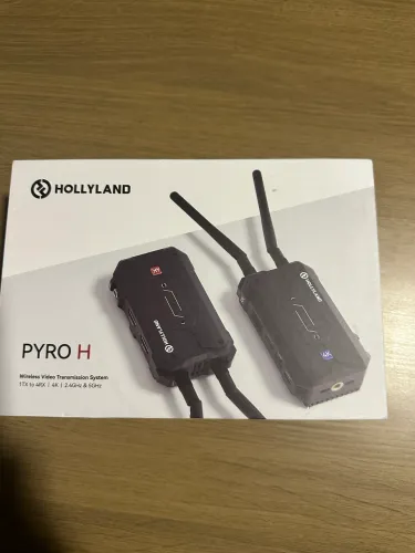 Transmissor Hollyland Pyro H 4k Hdmi Sem Fio (tx / Rx) Preto