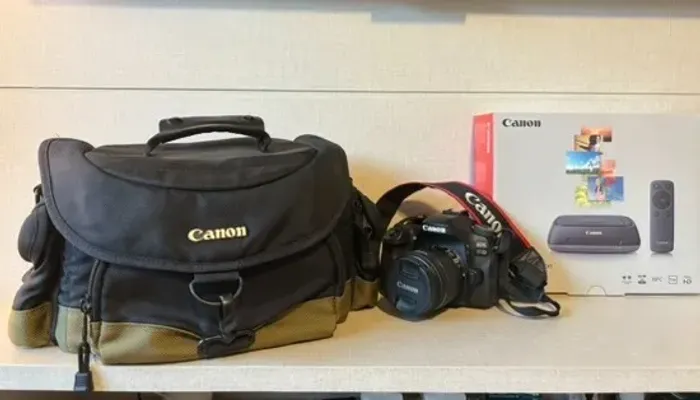 Maquina Fotografica Canon - Kit Completo