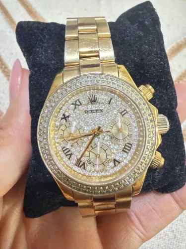 Relogio Rolex cravejado