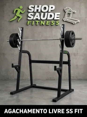Agachamento Livre SS-FIT MACH PREMIUM
