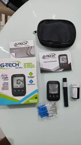 MEDIDOR DE GLICOSE G-TECH