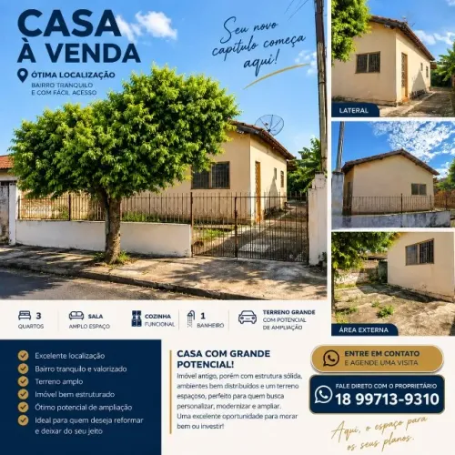 Vende-se casa