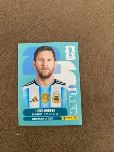 Figurinha Lionel Messi