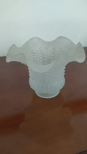Cúpula tulipa para lustre ou abajur.