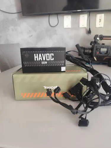 Fonte TGT Havoc 500W 80 Plus White
