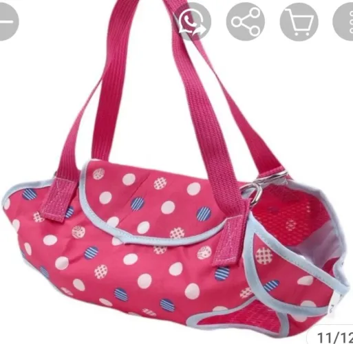 BOLSA PASSEIO NOVA PARA PETS OU GATOS PEQUENOS!