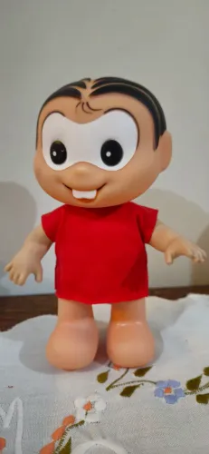 Boneca Mônica de Vinil Samba Toys Original