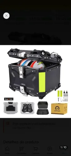 Top case de alumínio 45 lts