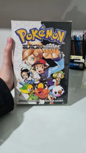 Mangás pokemon Black e White 9 volumes coleção completa, panini