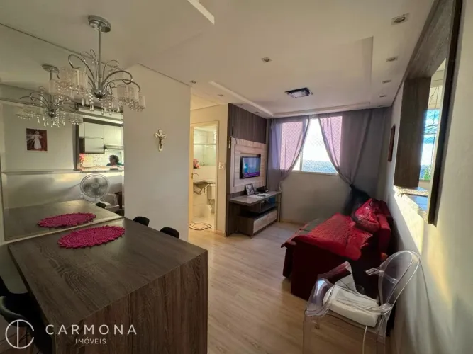 Apartamento á venda no Edifício Spazio Minessota no Jardim Alvorada 2 Quartos e Garagem Co