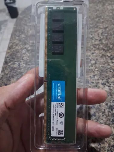Memória ram 8gb Crucial 2666 mhz
