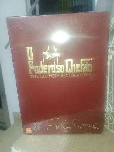 DVD trilogia O poderoso Chefão