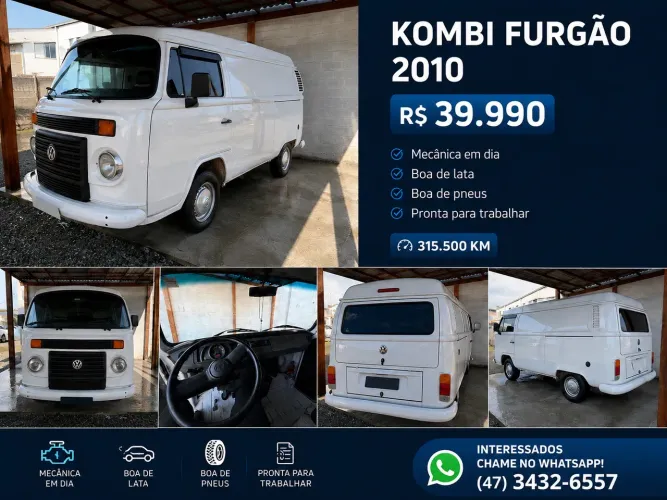 Volkswagen Kombi Furgão 1.4 MI Total Flex 8V 2010