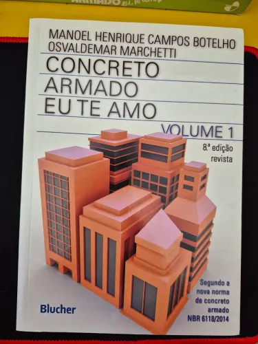 Livro de engenharia - Concreto armado eu te amo