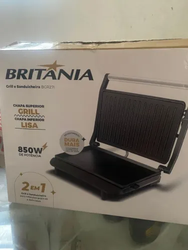 Grill e Sanduicheira Britânia