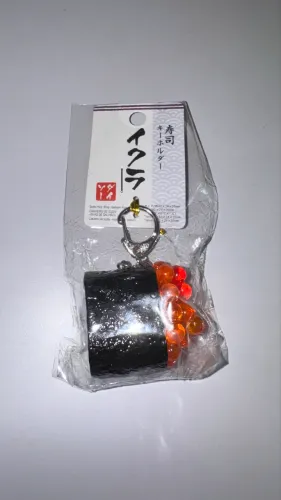 Chaveiro sushi comprado no Japão