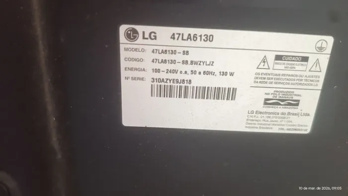Tv LG 47 polegadas 