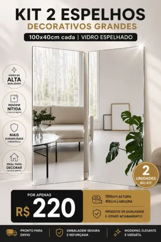 Espelhos decorativos grande lapidados / espelhos closet loja /espelhos para lojas