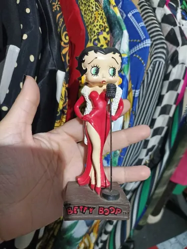 Boneca Betty Boop resina colecionador