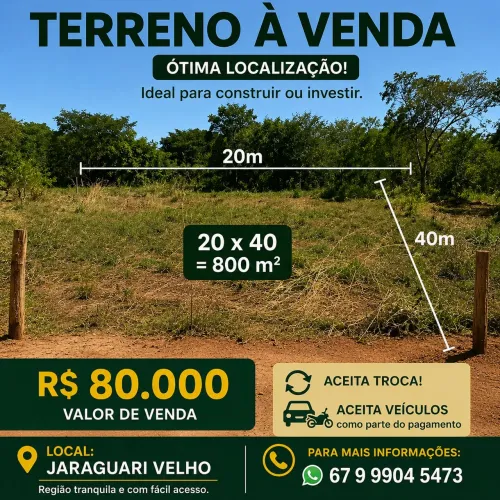Terreno a venda