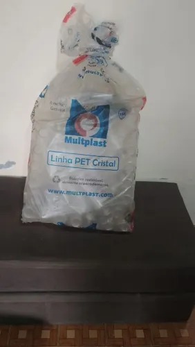 Garrafas pet cristal lisa