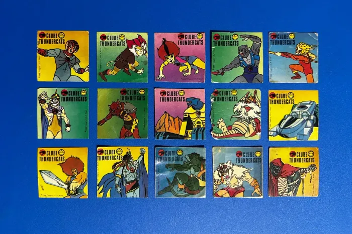 Tazos e Figurinhas Thundercats Elma Chips Original Ótimo 1986