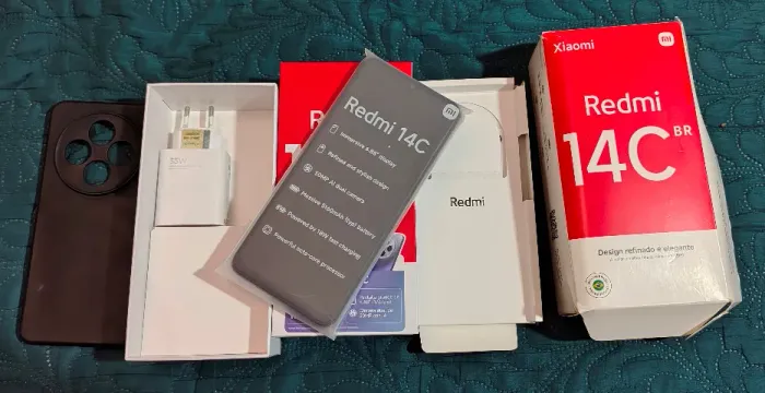 Xiaomi Redmi 14c 4gb Ram 128gb Global Cor Preto