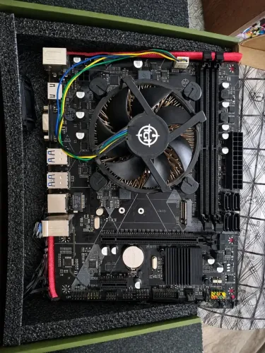 Kit H310M-T + i3-8100T + Cooler TGT + Caixas