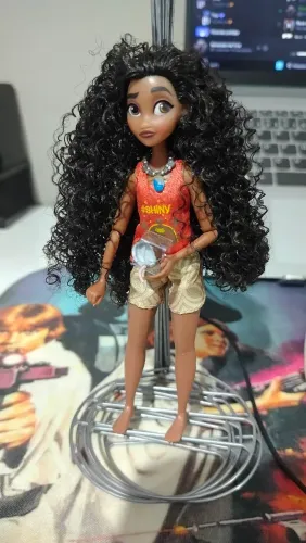 Boneca Moana versão detona ralph Disney