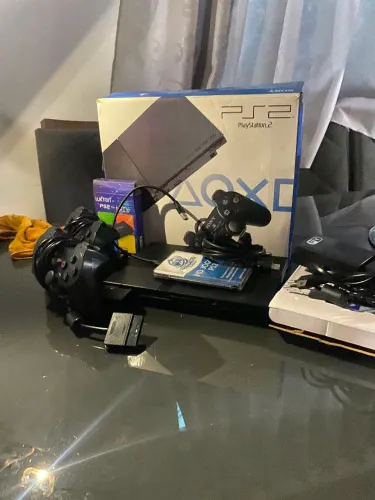 PlayStation 2 original + de 85 jogos+ HDMI+ controles- prontos pra jogar.