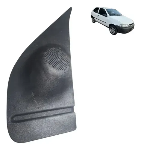Acabamento Interno Retrovisor Lado Direito Palio Siena 2000 Preto