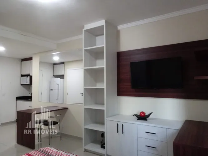 RR10593 Studio MOBILIADO 26m² CONDOMÍNIO SELENITA RESIDENCE LONG STAY - OPORTUNIDADE - 1 D
