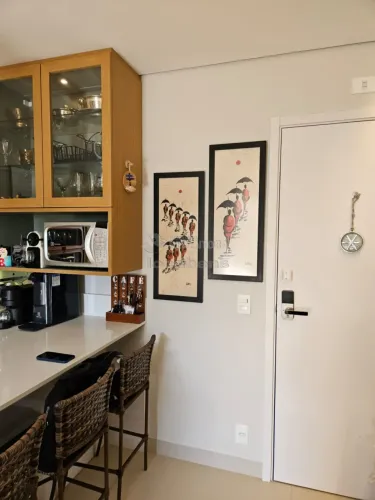 Excelente apartamento alto padrao Mobiliado, 01 suite e 02 banheiros.