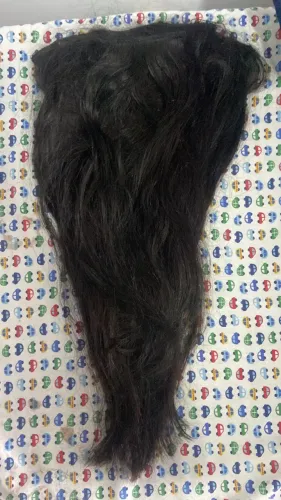 Cabelo humano telado 50 cm