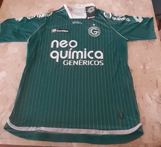 Linda camisa oficial do Goiás. Lotto. GG. Temporada 2010. Nova. Com etiqueta original. 