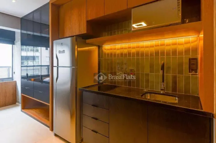 Studio com 1 dormitório para alugar, 32 m² por R$ 5.733/mês - Itaim Bibi - São Paulo/SP