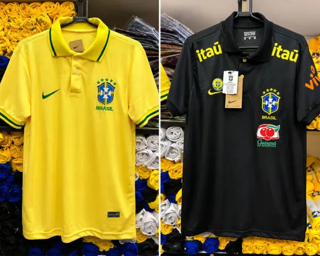 Camisas da seleção gola polo
