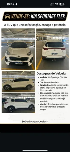 Kia Motors Sportage LX 2.0 16v/ 2.0 16V Flex Aut. 2020