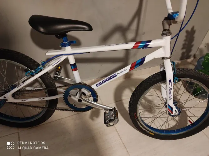 Bicicleta caloi cross freestyle ano 87