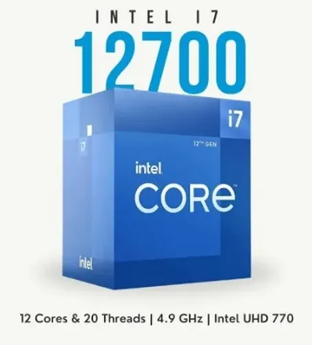 Processador Intel Core I7 12700 12ª Geração