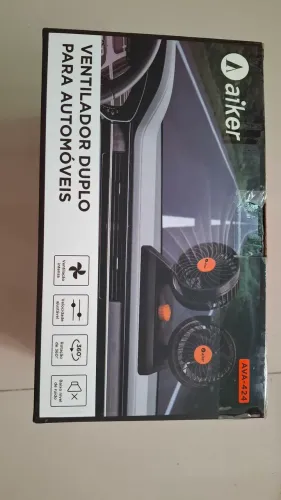 Ventilador Duplo p/ Automóveis